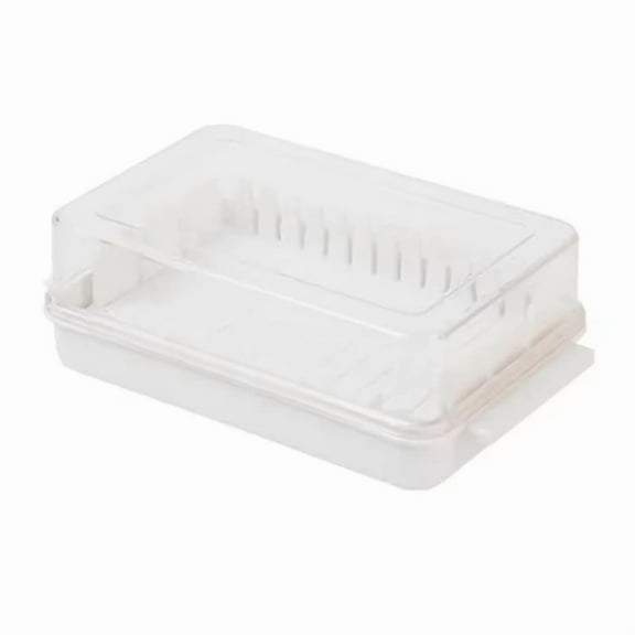 Butter Storage Container with Lid - Rectangular Fresh-Keeping Box for Cheese and Butter, Ideal Refrigeration