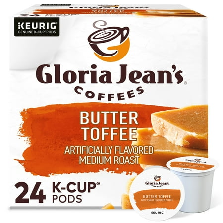 "Butter Toffee Coffee K-Cups, 24/box | Bundle of 5 Boxes"