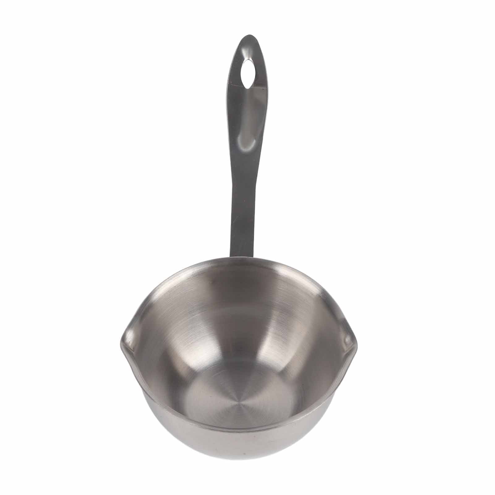 Butter Warmer Pot All in One Flat Induction Bottom Stainless Steel Mini