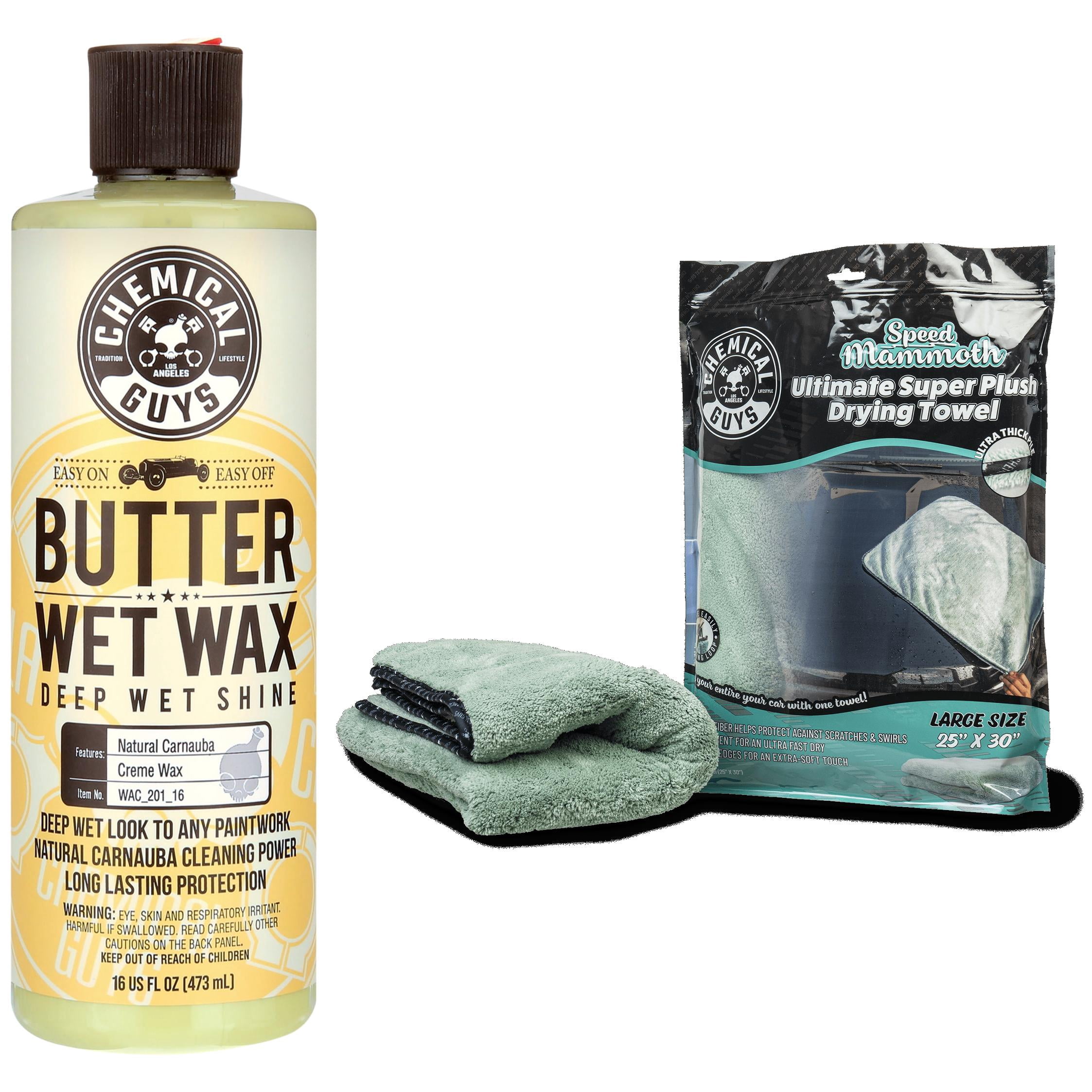 Chemical Guys Butter Wet Wax + Gray Towel