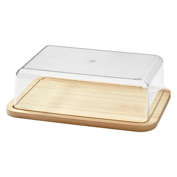 Butter and Cheese Storage Box - Rectangular Butter Preservation Container with Airtight Lid, Refrigerator Box for Butter, Cheese, Food Fresh Keeper