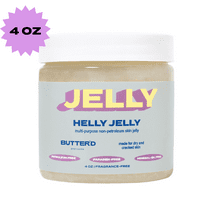 Butter'd Bodycare: Helly Jelly Multipurpose, Un-Petroleum, Non-Petroleum Body Jelly and Skin Protectant, Ointment for Adults and Babies with Castor Oil | Hydrating and Moisturizer (4 oz.)