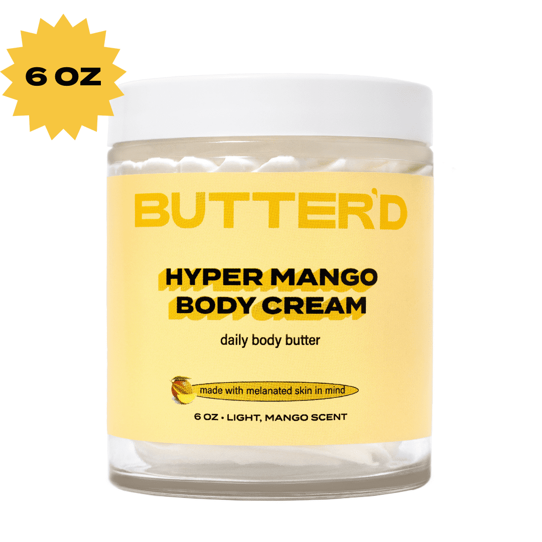 Butter'd Bodycare Hyper Mango Body Cream Mango Scent, Premium Body