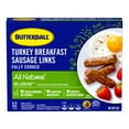 thumbnail image 1 of Butterball All Natural Fully Cooked Turkey Breakfast Sausage Links, 12 Links, 1 of 8