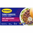 thumbnail image 1 of Butterball Frozen Turkey Burgers, Sweet Onion Seasoned, 1/3 lb Patties, 1 of 9