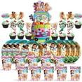 thumbnail image 1 of Butterbean Cafe Birthday Cups Party Supplies Plates Decorations Cake Topper Decor, 1 of 6