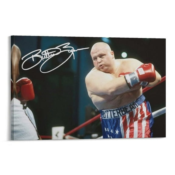 Butterbean Signed Poster Artworks Canvas Poster Room Aesthetic Wall Art Prints Home Modern Decor Gifts Wall Art Poster Scroll Canvas Painting Picture Living Room Decor Home 08x12inch(20x30cm)