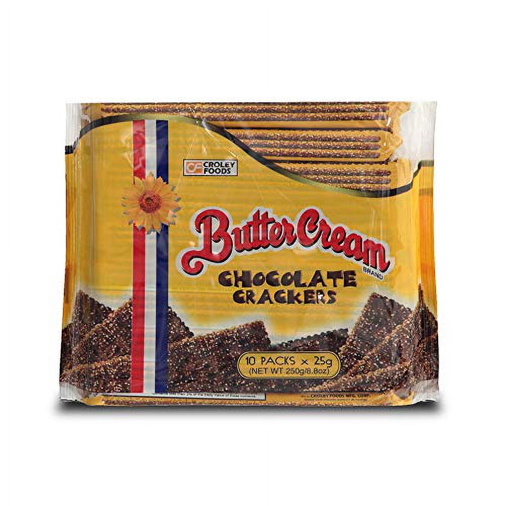 Buttercream Crackers Flavor, 8.8 Oz (250G) 10 Count, 2 Packs