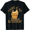 thumbnail image 1 of Buttercream Cupcake T-Shirt men and women can wear, black, white, gifts, 1 of 4