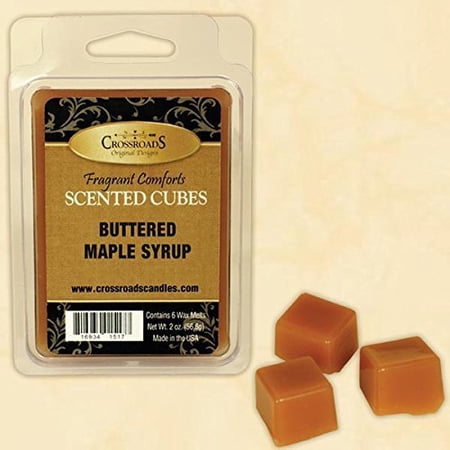 Crossroads Scented Cubes 2 Oz. - Buttered Maple Syrup (Bundle of 2)