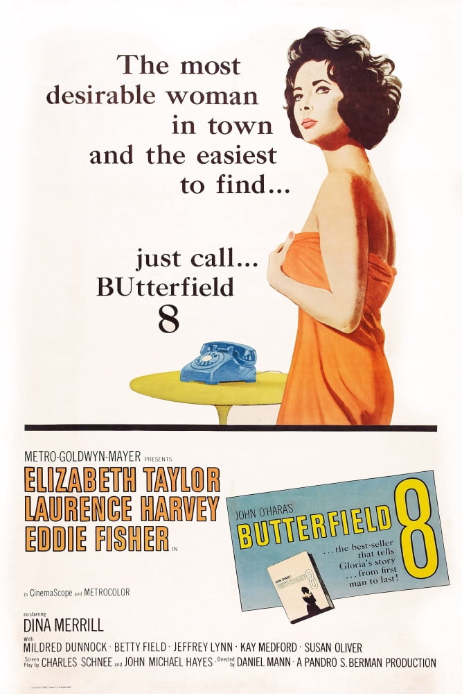Butterfield 8 U Canvas Art -  (24 x 36)