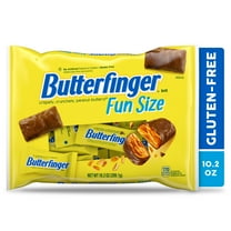 Butterfinger, Chocolatey, Peanut-Buttery, Individually Wrapped Fun Size Candy Bars, 10.2 oz