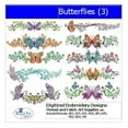 thumbnail image 1 of Threadart Machine Embroidery Design Bundles - Animal Sets - Butterflies(3) - Loaded On USB Stick - Over 30 Sets Available, 1 of 9