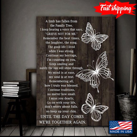 Butterflies A Fallen Limb A Limb Has Fallen From The Family Tree 11 x 17 Inch Poster
