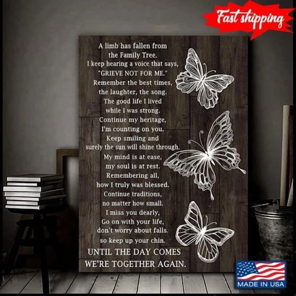 Butterflies A Fallen Limb A Limb Has Fallen From The Family Tree Art