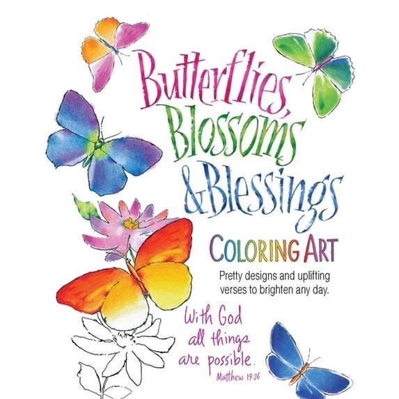 Butterflies, Blossoms & Blessings, (Paperback)