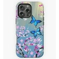 thumbnail image 1 of Butterflies Cherry Blossom GA456 Phone Case for iPhone 11 to 17 Pro Max, 1 of 2
