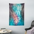 thumbnail image 1 of Butterflies Decorations Wall Hanging Tapestry, Fairy with Butterfly Wings Renewal Female Rebirth Psyche Lightness of Being, Bedroom Living Room Dorm Accessories, 40 X 60, Blue Purple, by Ambesonne, 1 of 5