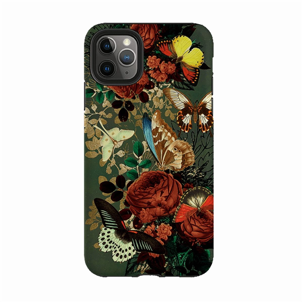 Butterflies Delicate Insect Art Phone Case for iPhone 16 15 14 13 12 11 ...
