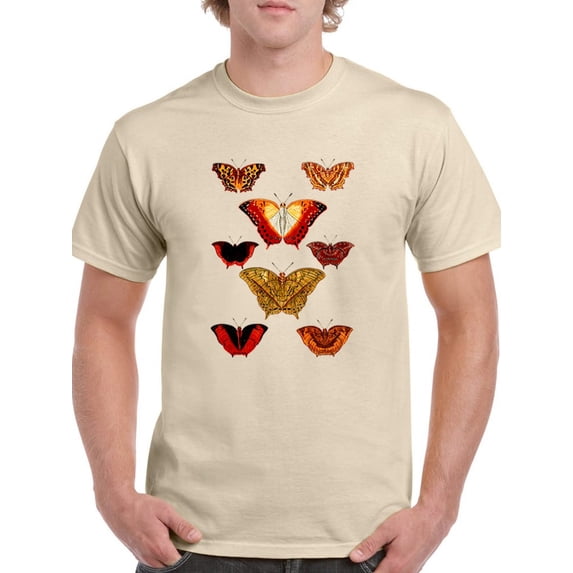 Butterflies Displayed. I T-Shirt Men -Vision Studio Designs, Male Large