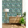 thumbnail image 1 of Butterflies Floral Wallpaper Peel-and-Stick - 25"W x 125"H, 1 of 3