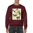 thumbnail image 1 of Butterflies In Nature I Sweatshirt Men -Megan Meagher Designs, Male x-Large, 1 of 4