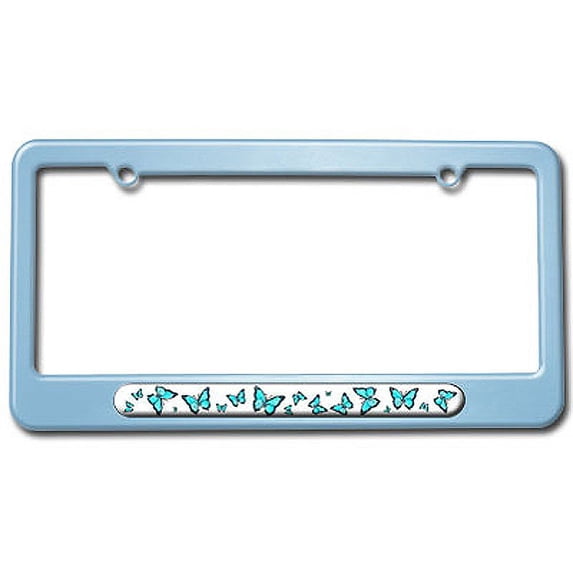 Butterflies License Plate Frame