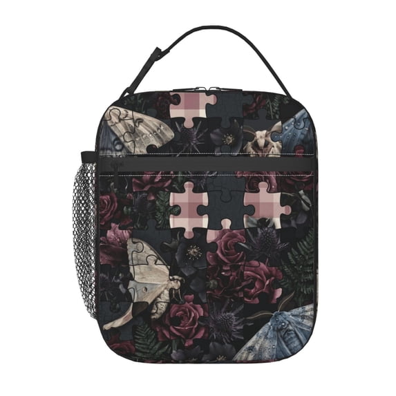 Butterflies Lunch Box For Women Men Reusable Insulated Lunch Bag Cooler ...