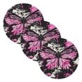 thumbnail image 1 of Butterflies Painting Trivet Mats Woven Pot Holders 3Pcs Non-Slip Heat Resistant for Hot Pots Pans Pats, 1 of 6