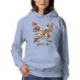 thumbnail image 1 of Butterflies Positive Quote Hoodie Women -Image by Shutterstock, Female Medium, 1 of 4