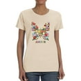 thumbnail image 1 of Butterflies Positive Quote T-Shirt Women -Image by Shutterstock, Female 5X-Large, 1 of 4