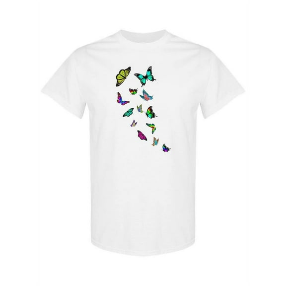 Butterflies T-Shirt Women -SPIdeals Designs, Female Medium