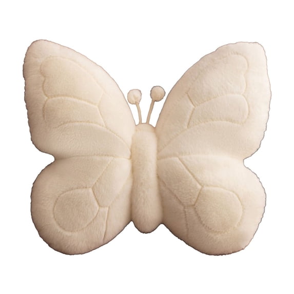 Butterflies Throw Pillow – 18x15in Colorful Decorative Cushion for Christmas & Valentines Day, Polyester Festive Sofa or Bed Pillow