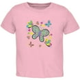 thumbnail image 1 of Butterflies Toddler T Shirt Light Pink 4T, 1 of 1