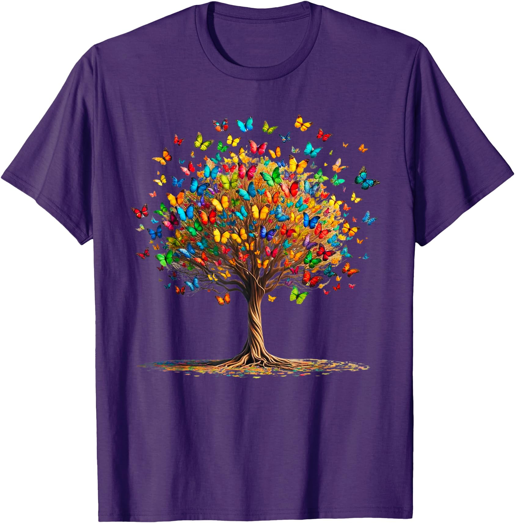 Birds T-Shirt - Purple main image 1