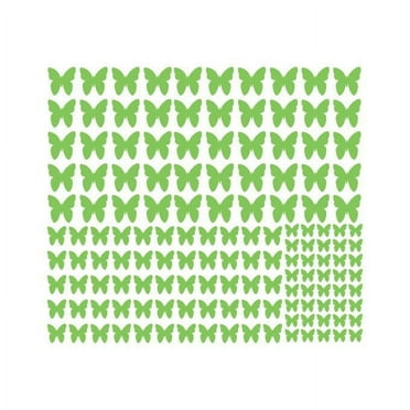 Butterflies Vinyl Graphic Sheet - Large