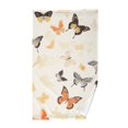 thumbnail image 1 of Butterflies Yellow Hand Towel Bath Towels Face Towels Cotton Absorbent for Home Hotel Spa Swimming Yoga Sports, 1 of 7