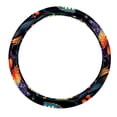 thumbnail image 1 of Butterfly 14.5 Inch Printing PVC Leather Auto Accessories Steering Wheel Covers Car Wheel Cover Steering Wheel Cover, 1 of 6