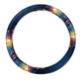 thumbnail image 1 of Butterfly 14.5 Inch Printing PVC Leather Auto Accessories Steering Wheel Covers Car Wheel Cover, 1 of 6