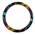 thumbnail image 1 of Butterfly 14.5 Inch Printing PVC Leather Car Wheel Cover Auto Accessories Steering Wheel Covers, 1 of 6