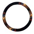 thumbnail image 1 of Butterfly 14.5 Inch Printing PVC Leather Car Wheel Cover Steering Wheel Covers Auto Accessories, 1 of 6