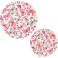 thumbnail image 1 of Butterfly 2 Pack Pot Holders Trivets, Heat Resistant Hot Pads for Kitchen Table Decoration Trivets for Hot Dishes/Pot/Bowl/Teapot/Kitchen Hot Pads Trivets, 7" + 9.45", 1 of 7