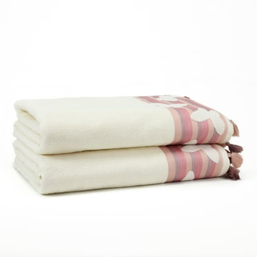 Butterfly 2 Pcs Turkish Cotton Bath Towel