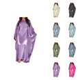 thumbnail image 1 of Butterfly Abaya Dress for Women, Satin Solid Color Batwing Sleeve Maxi Kaftan, Soft Comfy Breathable Robe for Summer & Eid, 1 of 5