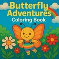 thumbnail image 1 of Butterfly Adventures - Coloring Book, (Paperback), 1 of 1