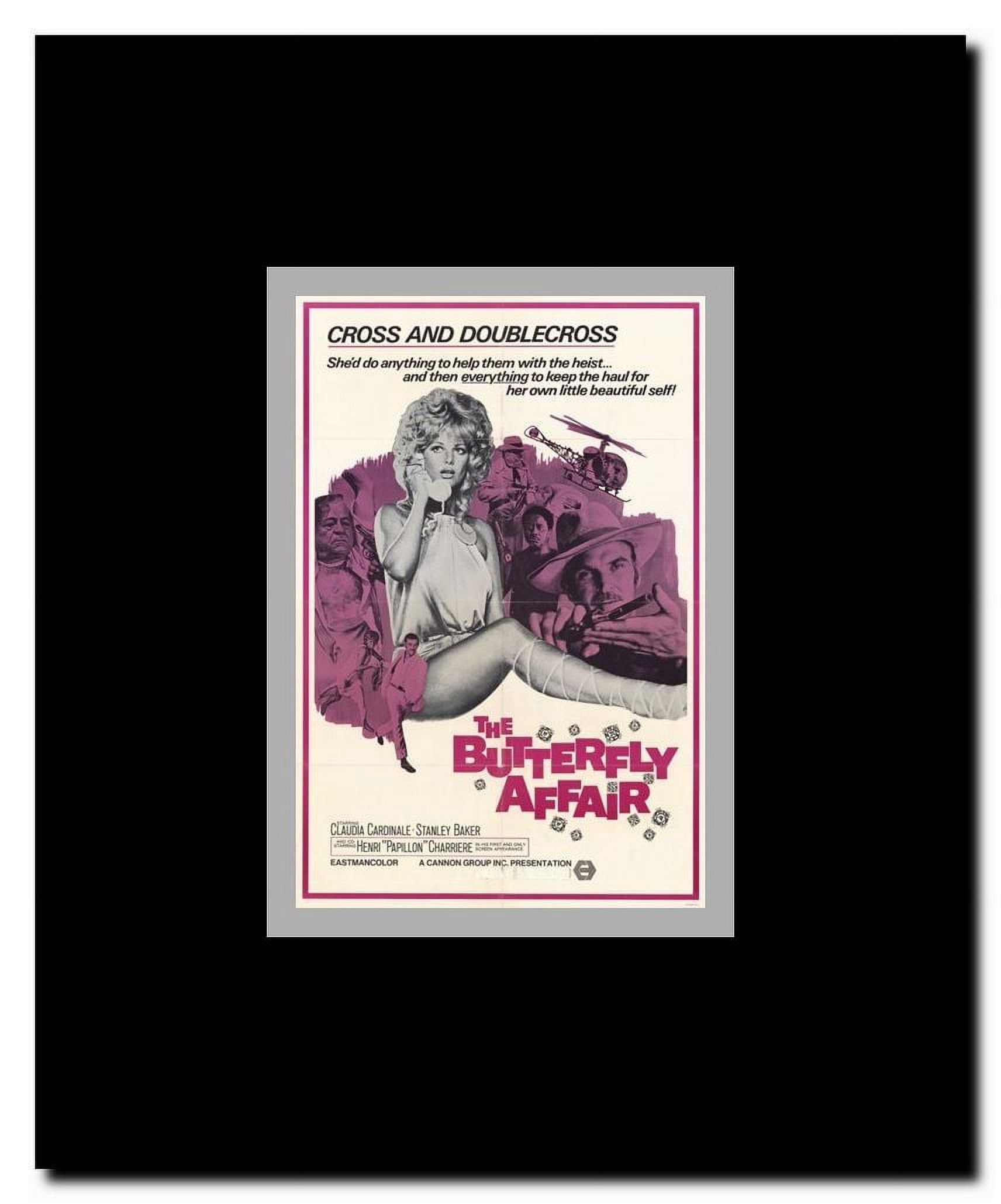 Butterfly Affair Framed Movie Poster