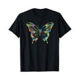 thumbnail image 1 of Butterfly Autism Awareness Amazing Puzzle Shirt BLACK Unisex S-5XL Hot Trending Shirt, 1 of 4