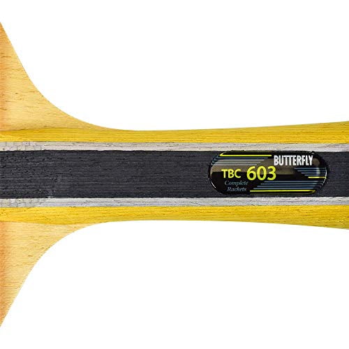 Butterfly B603FL Ping Pong Paddle Set 1 Table Tennis Racket 1 Ping Pong Paddle Case