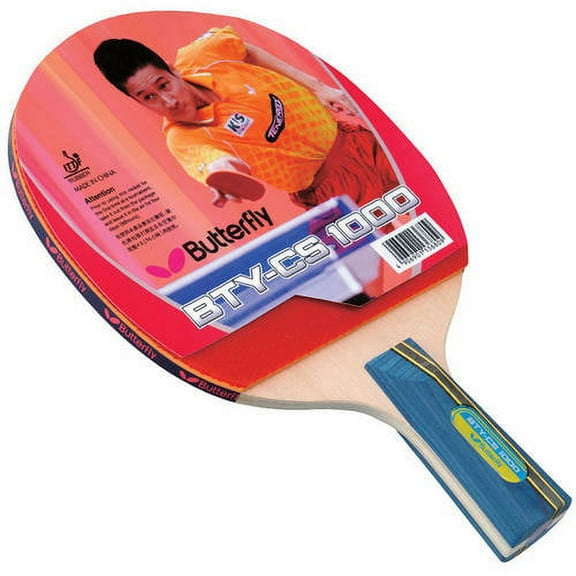 Butterfly BTY CS 1000 Table Tennis Racket - Chinese Penhold Ping Pong Paddle - ITTF Approved