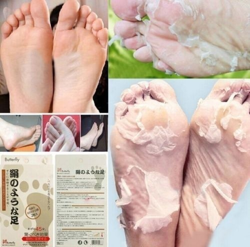 Butterfly Baby Foot Peeling Renewal Mask Remove Dead Skin Cuticles